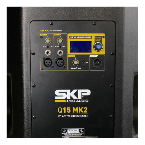 Caixa De Som Profissional Skp Q15 Mk2 1500w Bluetooth