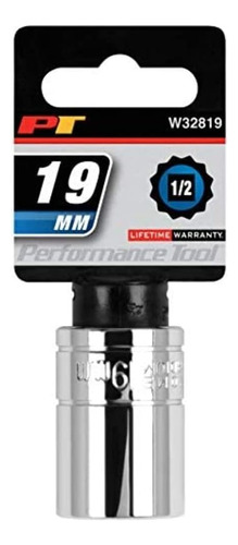 W32819 1/2 Drive 0.748pulgada12point Socket, 1 Paquete
