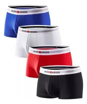 Comprar Bóxer Briefs Hombre Trusas Algodón 4 Piezas Arjen Kroos