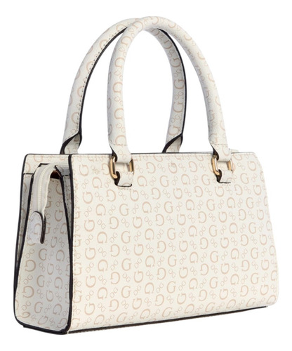Bolsa Guess Factory Cg947905-whi Acabado de los herrajes Níquel Color Blanco Correa de hombro Blanco Diseño de la tela Lisa