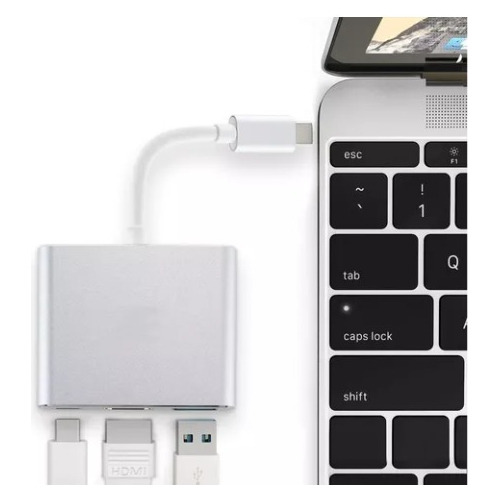 Adaptador Usb C A Hdmi Para Macbook Pro/air Thunderbolt 3