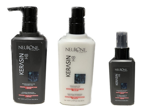 Kit Neurone Kerasin Hb Shampoo, Mask Y Leave In 3pz