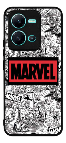 Funda Protector Case Para Vivo V25 5g Marvel Comics