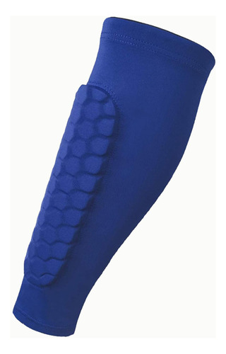 Mangas De Pierna De Fútbol, Calcetines Protectores Azul M