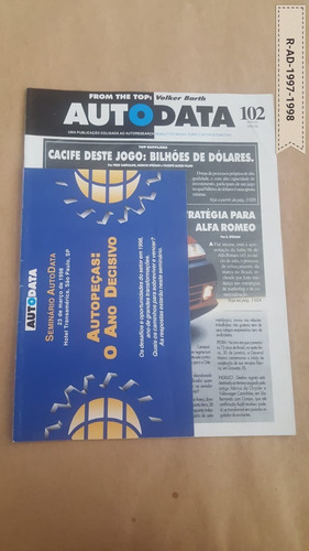 Revista Auto Data | 1997 E 1998 | 7 Unid.
