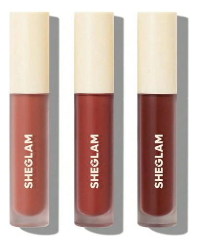 Lápiz labial líquido mate Allure Sheglam Color Private Tour de 3 colores