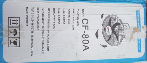 Ventilador Orbitales De Techo