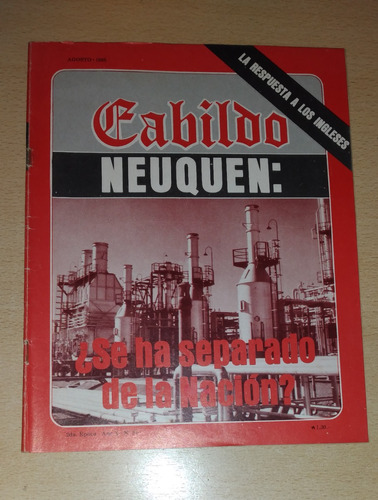 Revista Cabildo N°91 Agosto De 1985