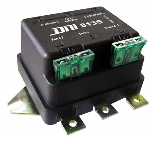 Relé Auxiliar Duplo De Farol 500w Universal 12v - Dni8135