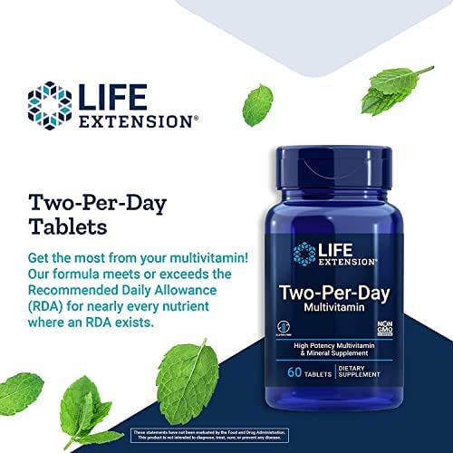 Suplemento Multivitamínico E Mineral De Potência De Dois Po