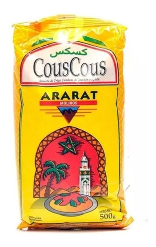 Cuscus - Cous Cous Ararat - Semola De Trigo - 500 Gramos