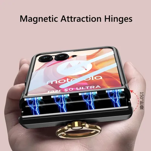 M Funda Con Mica Soporte For Motorola Razr 50 Ultra Razr 2024