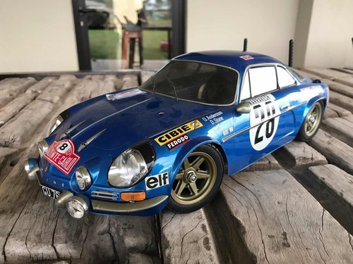 Auto Radiocontrol Tamiya Renault Alpine A110 Reliquia