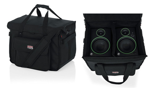 Bolsa De Mano Gator Cases Studio Monitor Con Capacidad Para