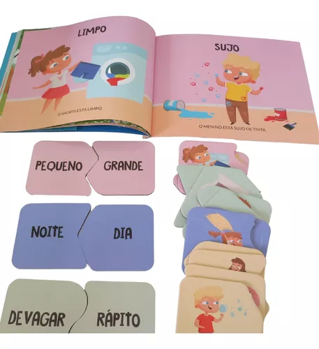 Livro Infantil Livro Quebra-Cabeça Lógico Todo Livro 1151665 - Papelaria  Criativa