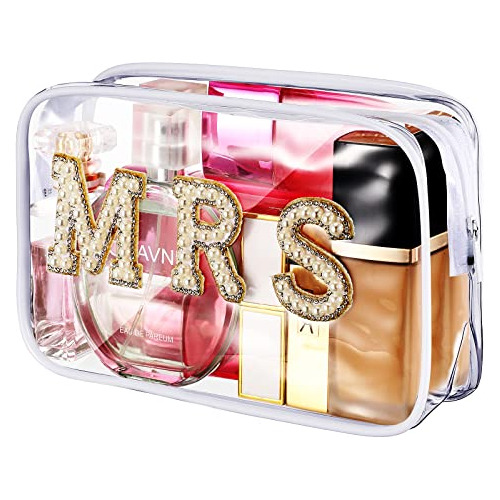 Bolsa De Maquillaje Transparente Para Novia, Bolsa De Cosmé