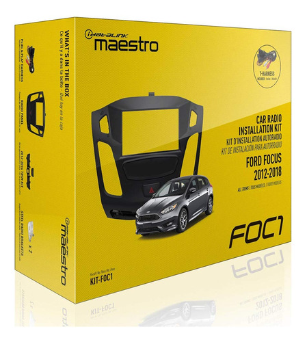 Kit Idatalink Maestro Para Autoestéreo Ford Focus Kit-foc1