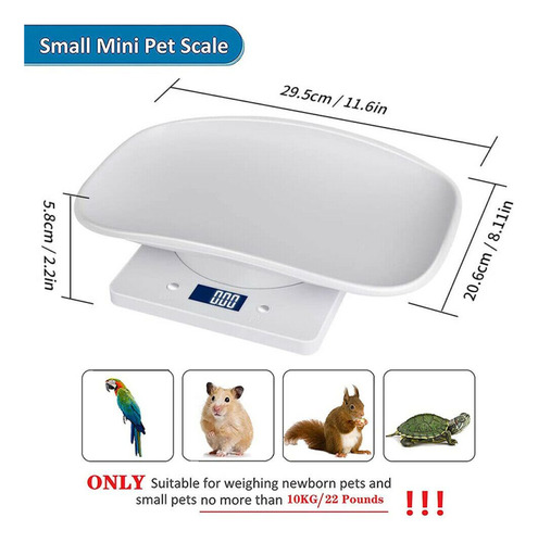 Báscula Corporal Digital Para Bebés Pequeños