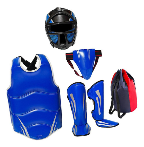 Equipo De Protección Para Taekwondo, Acolchado, Azul L