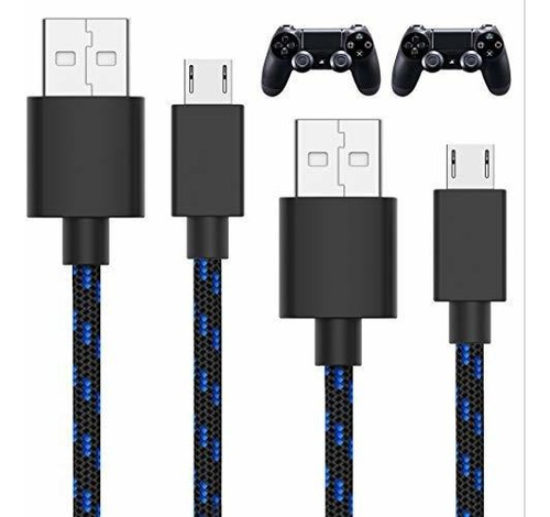 Talk Works Cable Cargador Para Ps4 Controller 10 Ft (paque