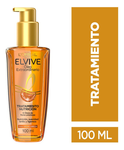 Aceite Elvive Óleo Ext  100 Ml Con Blister