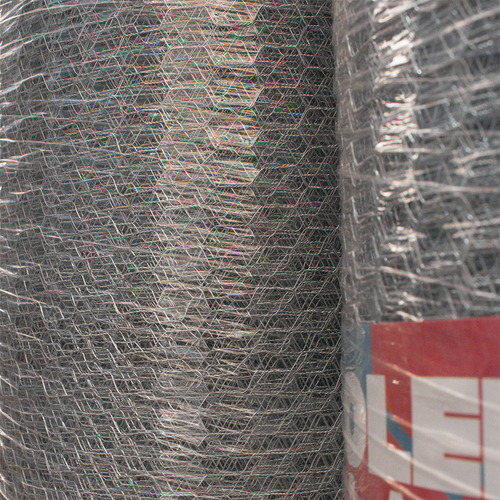 Tela Viveiro Hexagonal Coleira Branca Malha 1/2 Fio 26 Bwg 1 X 50 Metros