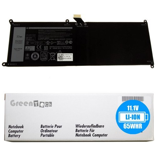 Batería Greentech 7vkv9 Para Dell Xps 12 9250 Y Latitude 12 