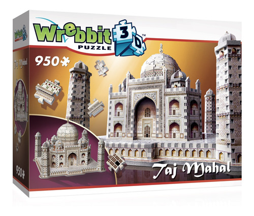 Puzzle 3d Taj Mahal Wrebbit 950 Piezas