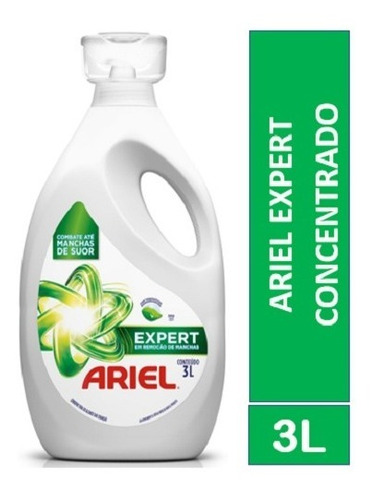 Sabão Líquido Concentrado Ariel Expert 3l