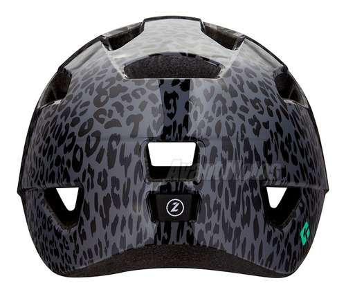 Casco Ciclismo Lazer Nutz Kineticore Niños Blk Leopard Avant Color Negro/Leopardo Talle 50-56