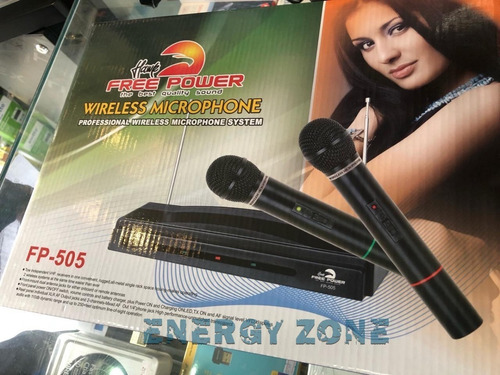 Microfono Inalambrico 2 En 1 Karaoke De Alto De Rango Hd