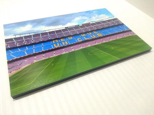 Retablo Mdf Cuadro F C Barcelona Camp Nou Mes Que Un Club 