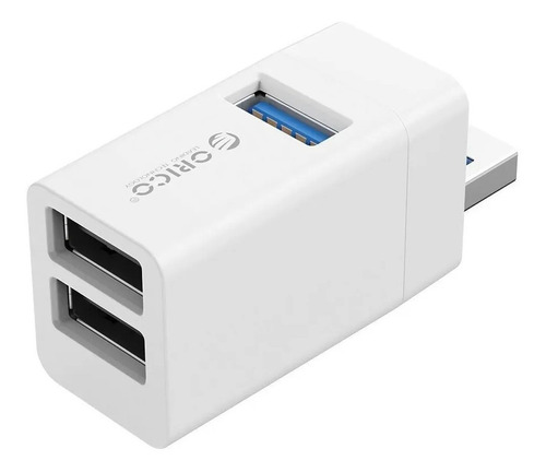 Mini Hub Usb3.0/2.0 3 Em 1 - Mini-u32 - Orico Cor Preto