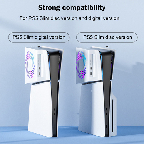 Ventilador De Refrigeración Con Cubierta Placa Para Ps5 Slim