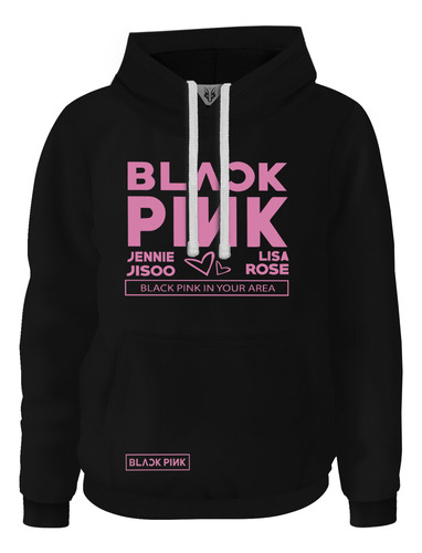 Hoodie Buzo Buso Sudadera Saco Blackpink Nombres