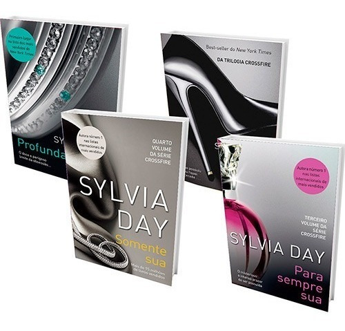 Kit Livros - Série Crossfire (4 Livros)  Sylvia Day Toda Sua