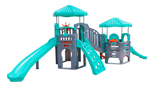 Playground Aqua Spring Freso Com Escorregador Infantil