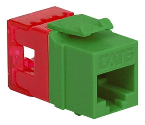 Módulo Keystone Jack Cat 6 Hd Verde Ic1078f6gn