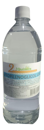 Propilenoglicol Usp 1 Litro Propileno Glicol - Garrafa