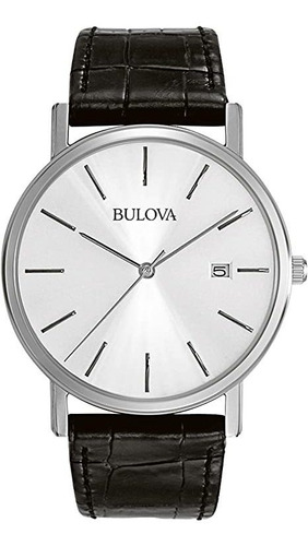 Bulova Reloj Clásico De Cuarzo Para Hombre, Acero