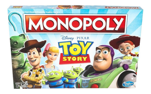 Hasbro Toy Story Gaming Monopoly Juego De Mesa 