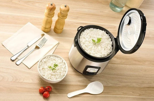 Imagem 3 de 5 de Panela De Arroz Elétrica 5 Xícaras Elgin 400w