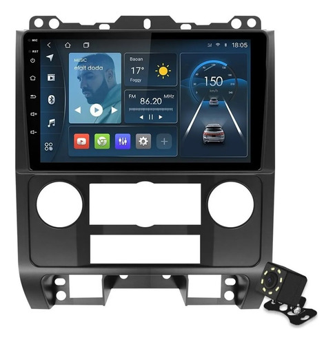 Estéreo 2+32g Carplay Para Ford Escape 2007-2012 Gps Wifi
