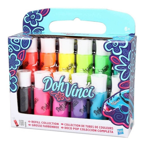 Imagen 2 de 3 de Play-doh Dohvinci Deco Pop Complete Refill Collection