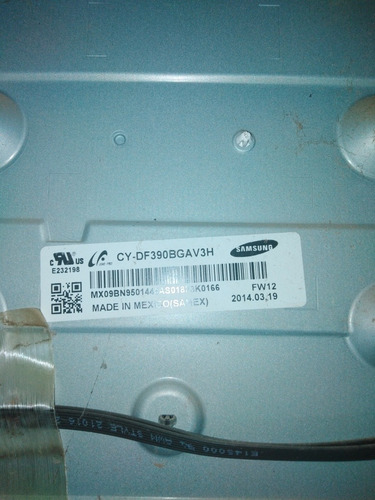 Samsung Repuestos Plasma Un39fh5005h