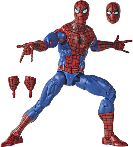 Edição limitada Marvel Legends Spiderman Retro