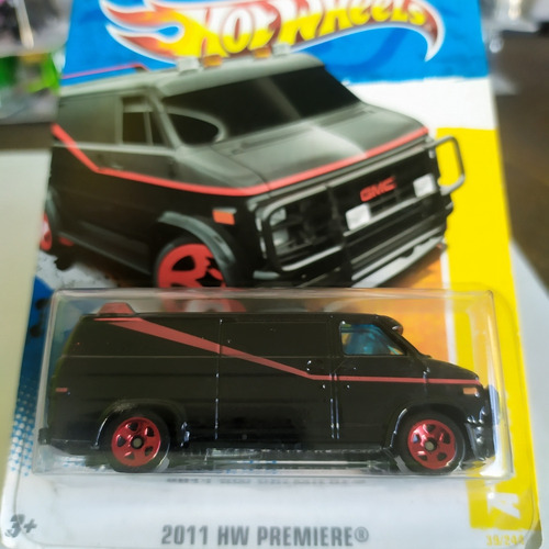 Hot Wheels 2011 Hw Premiere Negro A Team 39/244