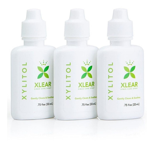 Xlear Spray Nasal Xylitol Paquete 3 Xtreme P