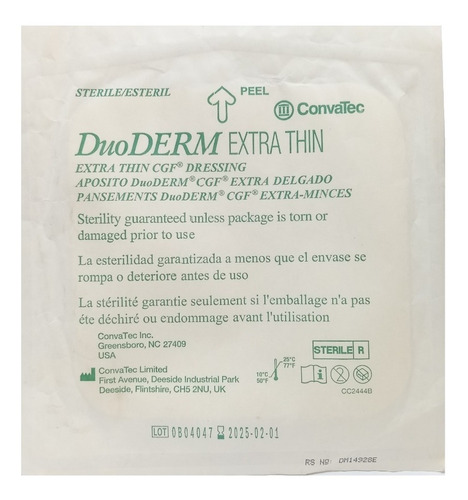 Duoderm Parche Antiescaras Extra Thin (5 Unid)