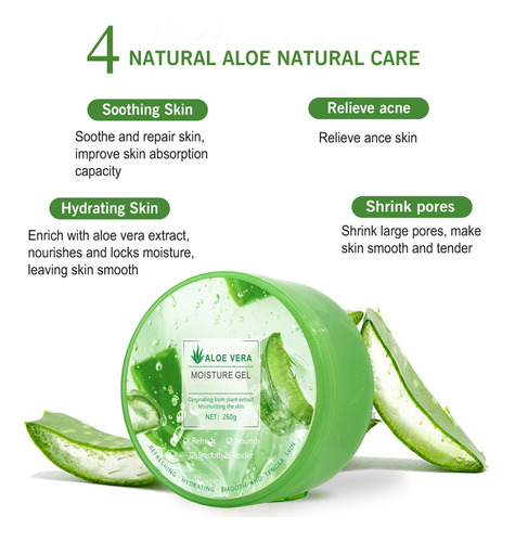 E Aloe Gel 260g Hydrating And Moisturizing Sleep Mask S 1009